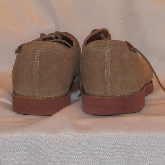 G.H. Bass & Co Exeter Tan Suede Leather (5723) Shoes Men's Size 11 Made in USA - Picture 3 of 12